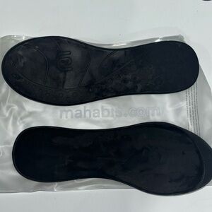 Mahabis Black Shoe Cover for Slippers